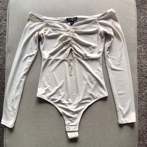 Express off the shoulder Bodysuit